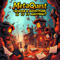 MetaQuest: Whose Adventure is it Anyway? - Text-based game