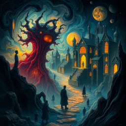 Nightmare Chronicles: Whose Nightmare Is It, Anyway? - Text-based game