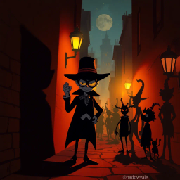 Shadowplay: Whose Shadow Is It Anyway? - Text-based game