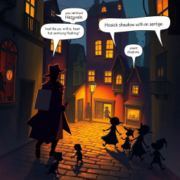 Whose Shadows Are These? - Text-based game