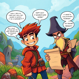 MetaQuest: Whose Adventure is it Anyway? - Text-based game