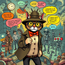 ChronoCrack: Whose Time Is It Anyway? - Text-based game