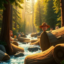 Log Jammed