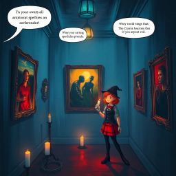 Whispers in the Shadows - Text-based game