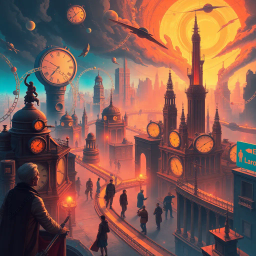 Chronocrack: Whose Time Is It, Anyway? - Text-based game