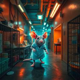 Cage the Lab - Text-based game