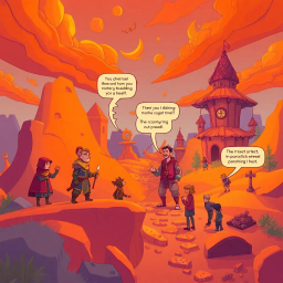 The Paradoxical Chronicles: Whose Quest Is It Anyway? - Text-based game