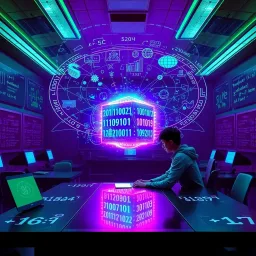 Spinning Code Cube - Text-based game