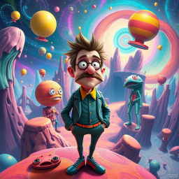 Spectrum Wars: Which Dimension Is It Anyway? - Text-based game