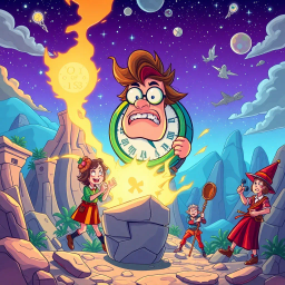 ChronoCrack: Whose Time Is It, Anyway? - Text-based game