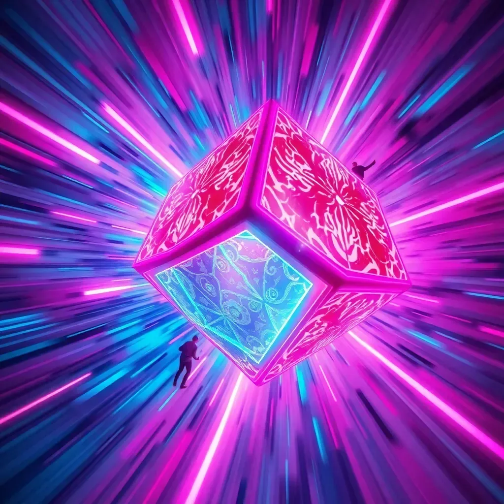 Spinning Glyph
