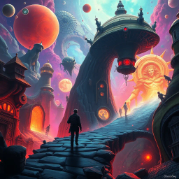 Spectrum Wars: Which Dimension is it Anyway? - Text-based game