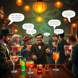 ChronoCocktail: Whose Time Is It Anyway? - Text-based game
