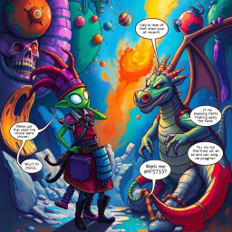 MetaQuest: Whose Adventure Is It Anyway? - Text-based game