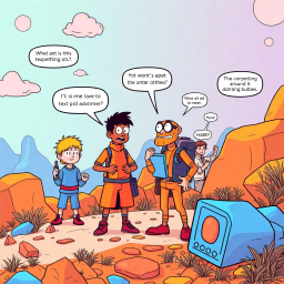 MetaQuest: Whose Adventure Is It, Anyway? - Text-based game