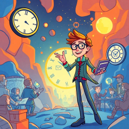 ChronoCrack: Whose Time Is It Anyway? - Text-based game