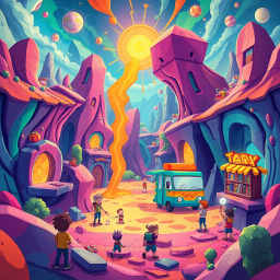 Spectrum Wars: Which Dimension Is It Anyway? - Text-based game