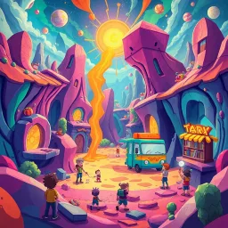 Spectrum Wars: Which Dimension Is It Anyway? - Text-based game
