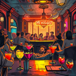 ChronoCocktail: Whose Time Is It Anyway? - Text-based game