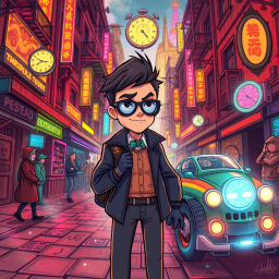 Chronocrack: Whose Time Is It Anyway? - Text-based game