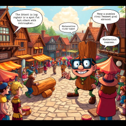 Log Jammin': Whose Logs Are These, Anyway? - Text-based game