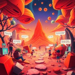 Memeception: Whose Hello Is It Anyway? - Text-based game