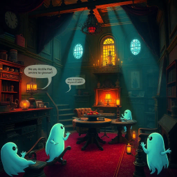 Whose Haunt is This? - Text-based game