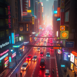 Traffic vs. Time - Text-based game