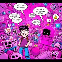 Memeception: Whose Hello Is It Anyway? - Text-based game