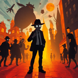 Whose Shadow Is It Anyway? - Text-based game