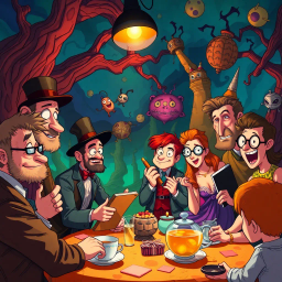 MetaMayhem: Whose Adventure is it Anyway? - Text-based game