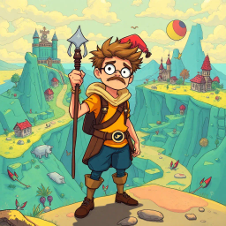 MetaQuest: Whose Adventure Is It, Anyway? - Text-based game