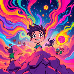 Spectrum Wars: Which Dimension Is It Anyway? - Text-based game