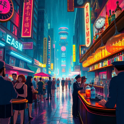 ChronoCocktail: Whose Time is It Anyway? - Text-based game