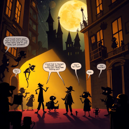 Whose Shadow Is It Anyway? - Text-based game