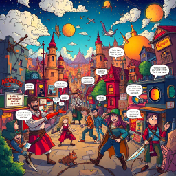 MetaQuest: Whose Adventure Is It Anyway? - Text-based game