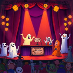 Whose Ghost Is It Anyway? - Text-based game