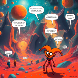 Spectrum Wars: Whose Dimension is it Anyway? - Text-based game