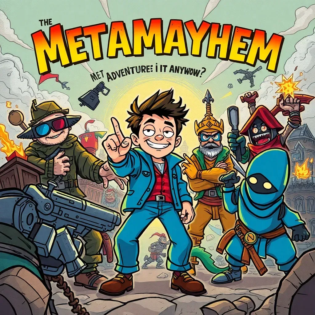 Metamayhem: Whose Adventure Is It Anyway?