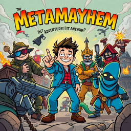 Metamayhem: Whose Adventure Is It Anyway? - Text-based game