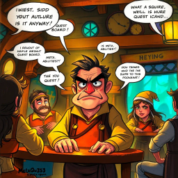 MetaQuest: Whose Adventure Is It Anyway? - Text-based game