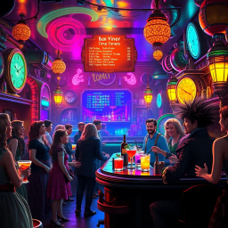 ChronoCocktail: Whose Time Is It Anyway? - Text-based game