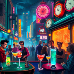 ChronoCocktail: Whose Time Is It Anyway? - Text-based game