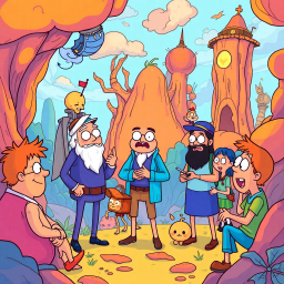 MetaQuest: Whose Adventure is it Anyway? - Text-based game
