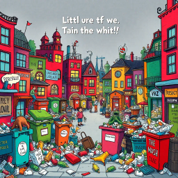 Whose Bin Is It Anyway? - Text-based game