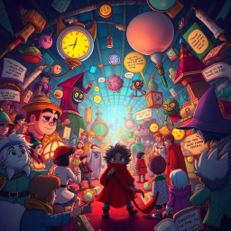 MetaQuest: Whose Adventure Is It Anyway? - Text-based game