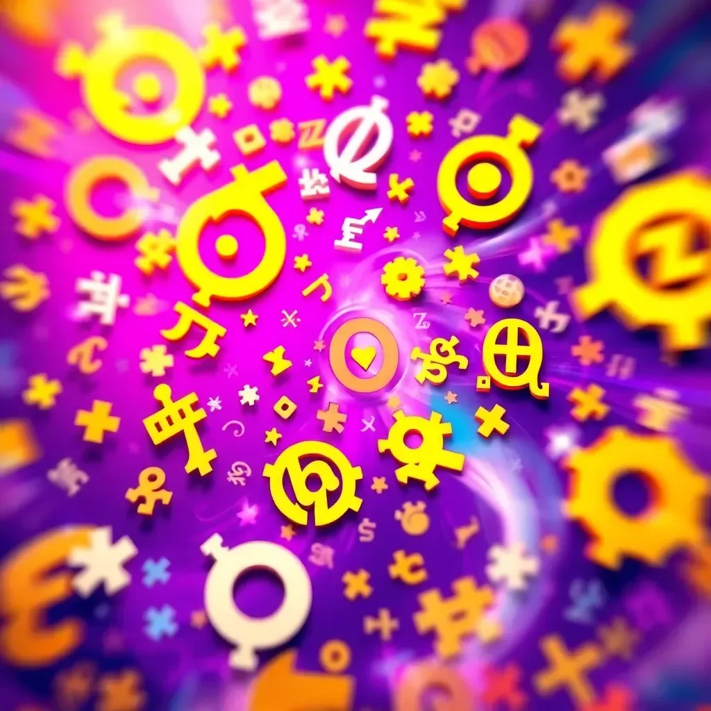 Spinning Glyphs