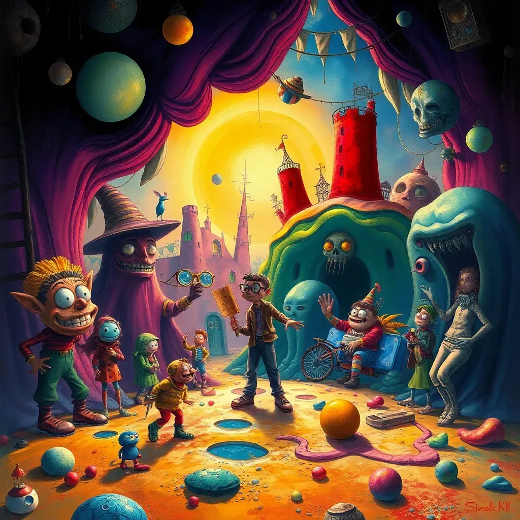 Metamayhem: Whose Adventure is it Anyway?