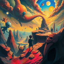 Psychological Horror with Dark Humor text games