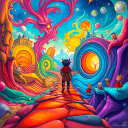 Spectrum Wars: Which Dimension Is It Anyway? - Text-based game